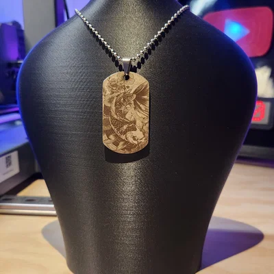 Tượng Bust treo dây chuyền (Necklace Holder Bust)