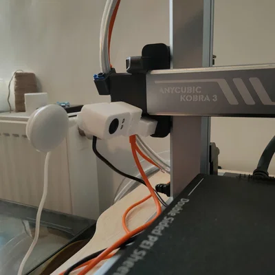 Giá đỡ đèn LED tích hợp cho Camera trên Anycubic Kobra 3
