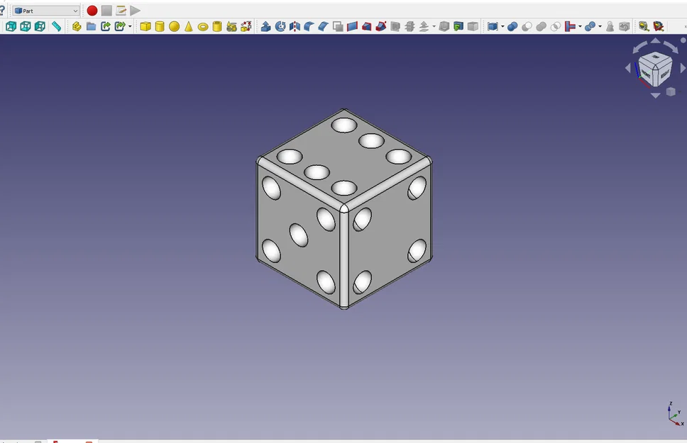 Xúc xắc nổi (dado con relieve) 20x20x20 - Image 2
