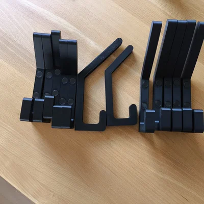 Móc treo tường cho tường tiêu âm (akustik wall)