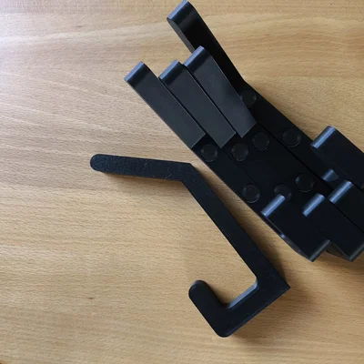 Móc treo tường cho tường tiêu âm (akustik wall)