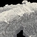 Bản Đồ Relief 3D Địa Hình Thụy Sĩ (Switzerland) - Topographical Map - Thumbnail 3