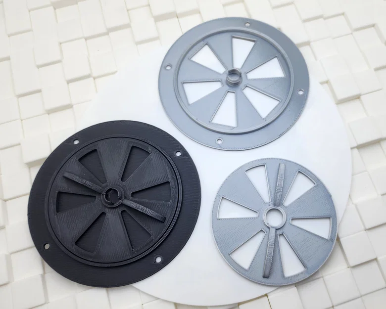 Van chặn cửa gió (Air Vent Damper) chỉnh được - Image 5