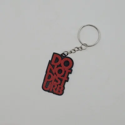 Móc khóa cảnh báo Do Not Disturb - Thiết kế 3D in nhanh chóng