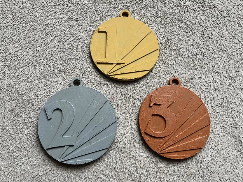 Huy chương Medajle 1. 2. 3. misto (1st, 2st, 3st) - medal, medals - Image 6