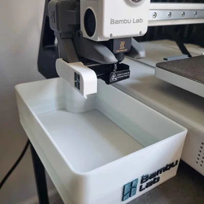 Thùng hứng poop tương thích deflector (Bambulab A1, A1 mini)