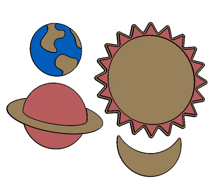 Sao & Hành tinh (Sterne & Planeten / Stars & Planets) - Image 2