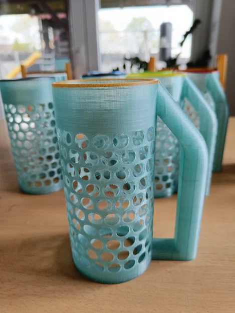 Mug/Holder cho chai hoặc lon bia (beer bottle/can) - Image 3