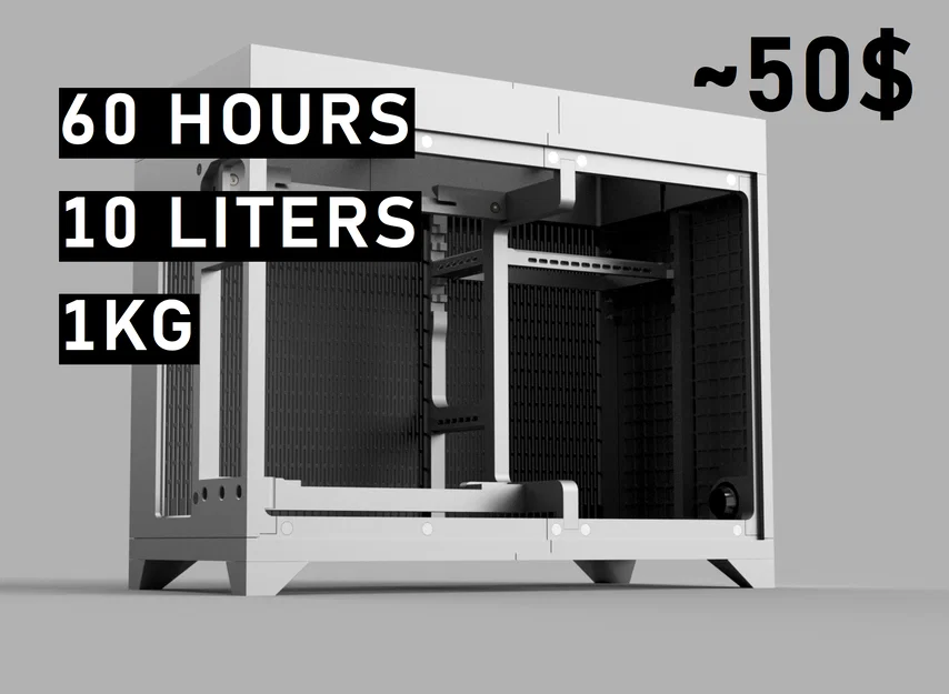 K1 ITX PC Case Modular – Vỏ PC ITX dạng module (SFF) tùy biến & mở rộng - Image 1