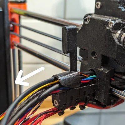 Tool luồn cáp vào ống bọc vải (Textile Sleeves) - Prusa MK3/s/+