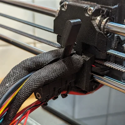 Tool luồn cáp vào ống bọc vải (Textile Sleeves) - Prusa MK3/s/+