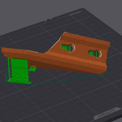 Giá đỡ màn hình Ender 3 V3 SE (Display holder)