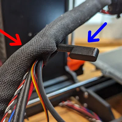 Tool luồn cáp vào ống bọc vải (Textile Sleeves) - Prusa MK3/s/+