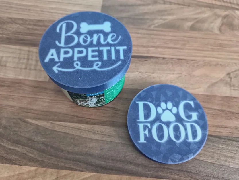 Nắp Đậy Lon Thức Ăn Cho Chó (Dog Food Lid Pet Food Can Cover) - Image 2