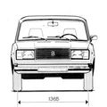 Móc khóa VAZ-2107 “Zhiguli” – Welcome to Russia - Thumbnail 2