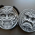 Bộ lót ly Maori (Maori Coaster Set) - Thumbnail 1
