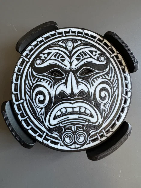 Bộ lót ly Maori (Maori Coaster Set) - Image 2
