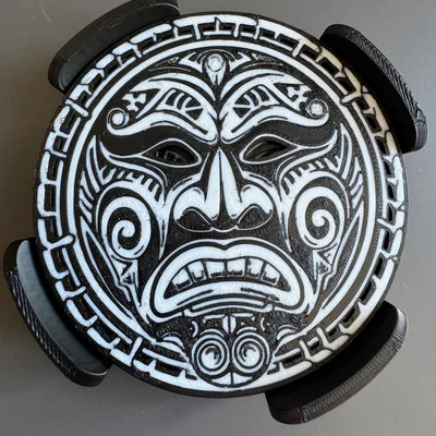 Bộ lót ly Maori (Maori Coaster Set)