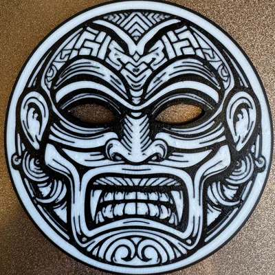 Bộ lót ly Maori (Maori Coaster Set)