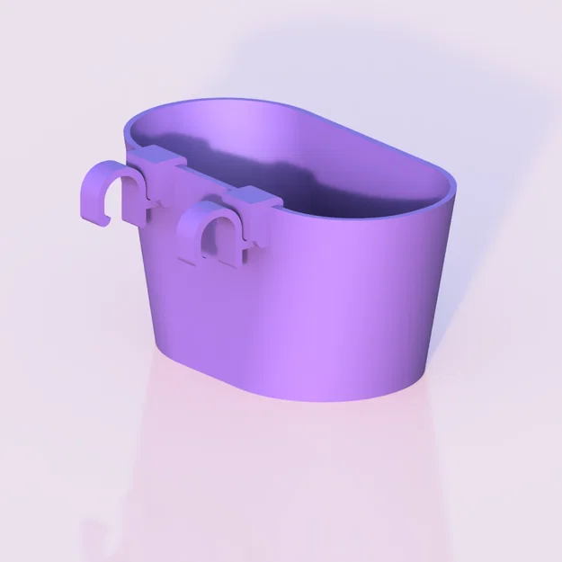 Giỏ xe đạp bấm ngàm dễ gắn của Oli (Oli's Easy-Snap Bike Basket) - Image 4