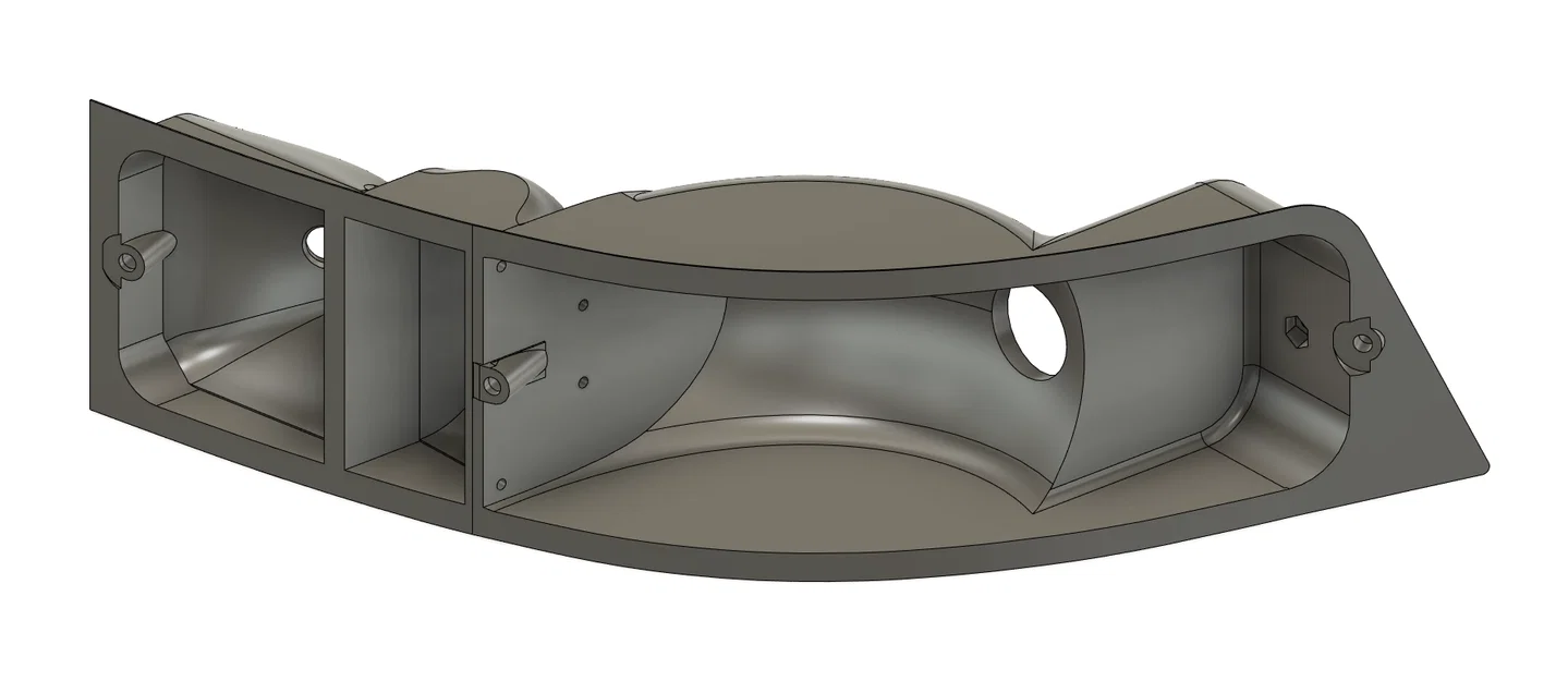 Vỏ đèn hậu Porsche 911 (tail light housing) - Image 1