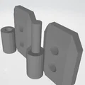 Bản lề nhỏ (Small Hinge V2) - Phụ kiện in 3D tiện dụng - Thumbnail 2