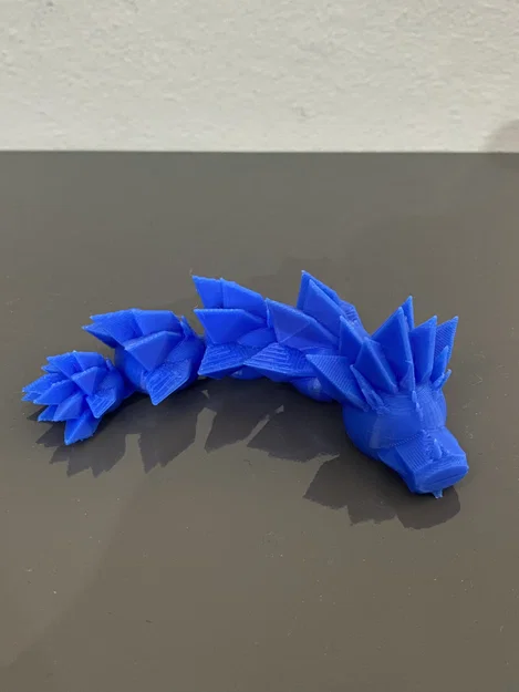 Mô hình rồng khớp nối linh hoạt (Articulated Dragon) - Print in place - Image 2