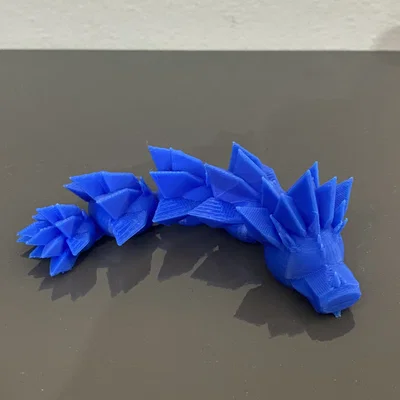 Mô hình rồng khớp nối linh hoạt (Articulated Dragon) - Print in place