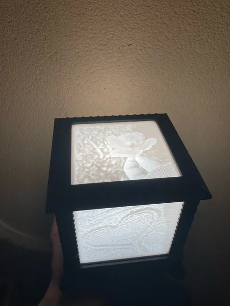Đèn ngủ 3D Lithophane nghệ thuật - Tự in tại nhà cực đẹp - Image 2
