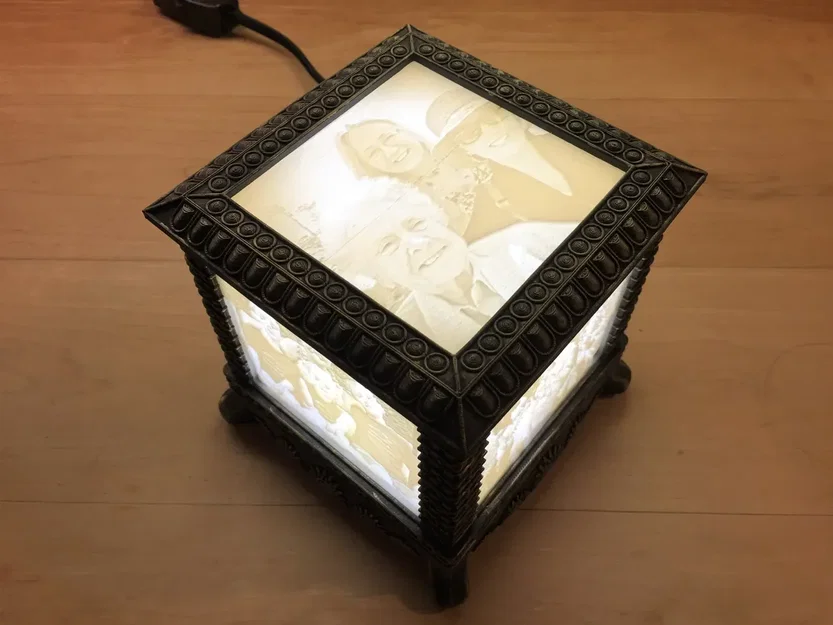 Đèn ngủ 3D Lithophane nghệ thuật - Tự in tại nhà cực đẹp - Image 3