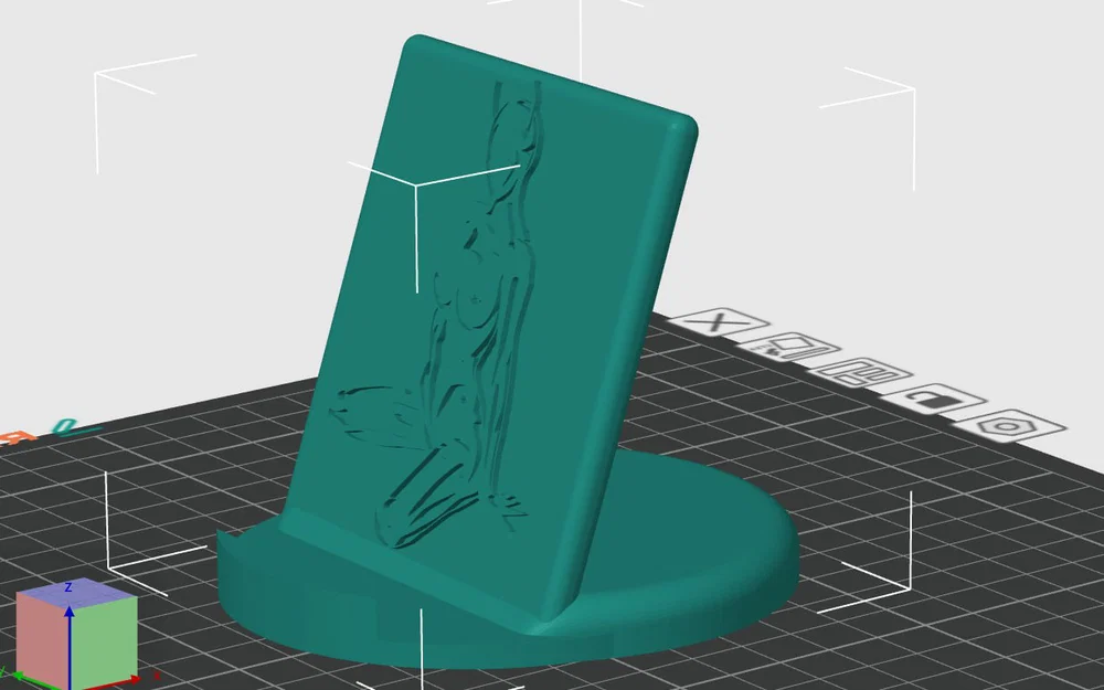 Chân đế điện thoại rộng cho máy kèm ốp lưng (phonestand) - Image 1