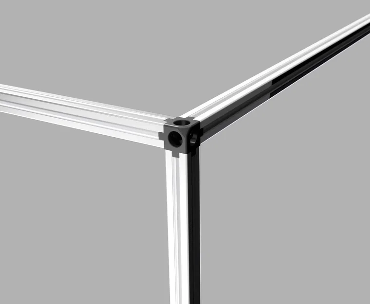 Khớp nối góc 3 chiều cho thanh nhôm định hình 2020 - Image 1