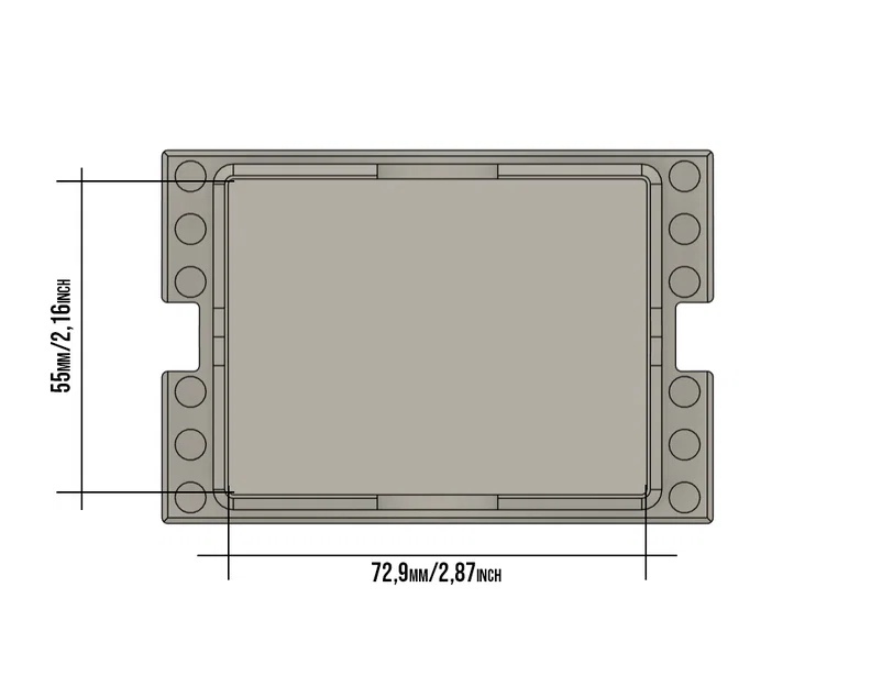 Hộp Bài / Deck Box dạng Hub cho TCG (Card Box Deck Box Hub function) - Image 4
