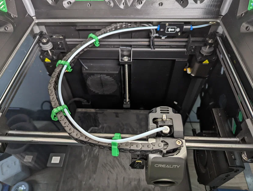 Bộ kẹp ống Bowden (Bowden Tube Clip) cho Creality K1 Max - Image 1