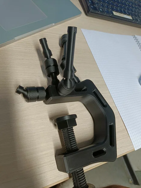 Kẹp bàn đa năng 3D cho cánh tay khớp nối (Articulated Arm) - Image 2