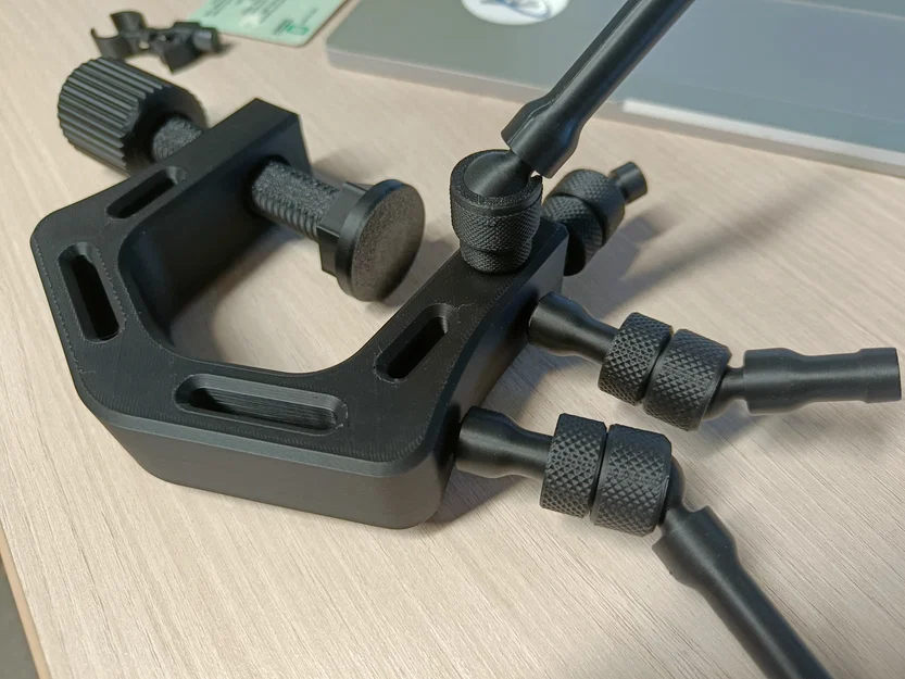 Kẹp bàn đa năng 3D cho cánh tay khớp nối (Articulated Arm) - Image 3