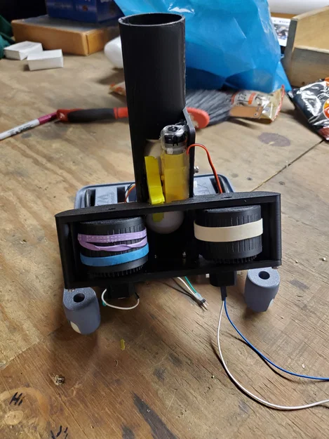 Bộ Súng Bắn Bóng Bàn Tốc Độ Cao Cho Robot XRP - Image 1