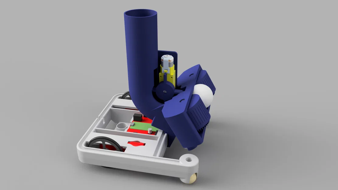 Bộ Súng Bắn Bóng Bàn Tốc Độ Cao Cho Robot XRP - Image 8