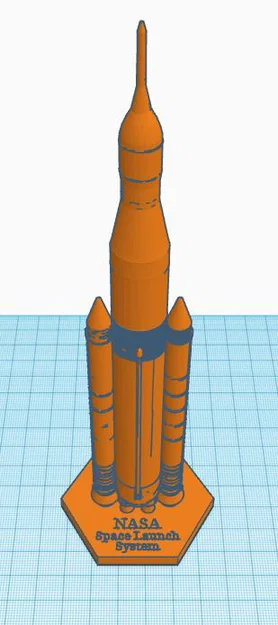 Mô hình tên lửa NASA Space Launch System (SLS) dành cho lớp học - Image 1