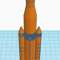 Mô hình tên lửa NASA Space Launch System (SLS) dành cho lớp học - Thumbnail 1