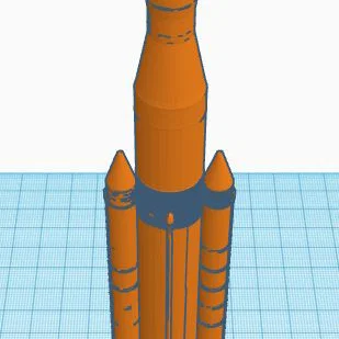 Mô hình tên lửa NASA Space Launch System (SLS) dành cho lớp học
