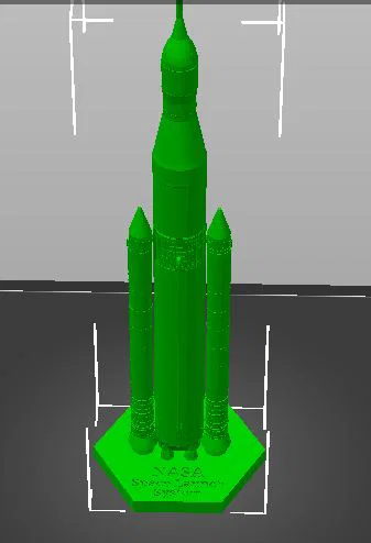 Mô hình tên lửa NASA Space Launch System (SLS) dành cho lớp học - Image 2