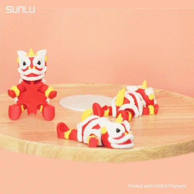 Flexi Lion Dance Phone Stand_SUNLU – Giá đỡ điện thoại múa lân dẻo