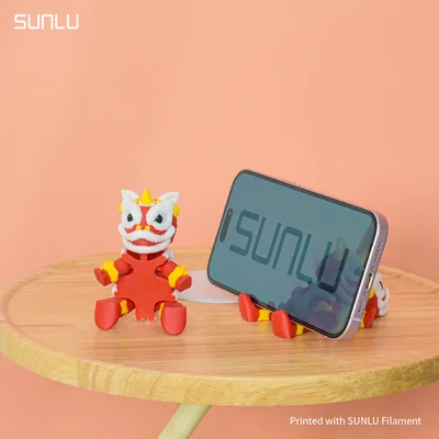 Flexi Lion Dance Phone Stand_SUNLU – Giá đỡ điện thoại múa lân dẻo