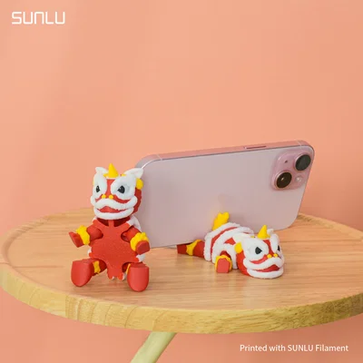 Flexi Lion Dance Phone Stand_SUNLU – Giá đỡ điện thoại múa lân dẻo