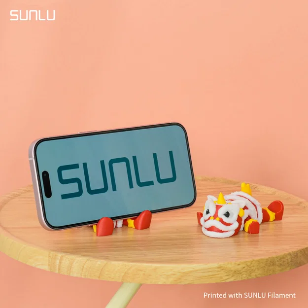 Flexi Lion Dance Phone Stand_SUNLU – Giá đỡ điện thoại múa lân dẻo - Image 6