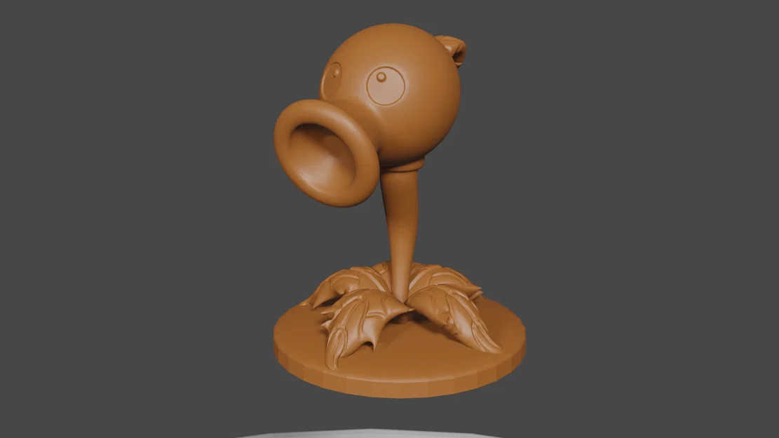 Mini Peashooter (cảm hứng Plants vs Zombies) cho tabletop DnD - Image 1