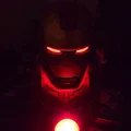 Mô hình tượng bán thân Iron Man tự lắp đèn LED cực chất - Thumbnail 7
