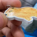 Kẹp sách Capybara 3D dễ thương - Phụ kiện đánh dấu trang độc đáo - Thumbnail 1