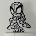 Mô hình trang trí tường Spider-Man 3D ấn tượng cho không gian sống - Thumbnail 1